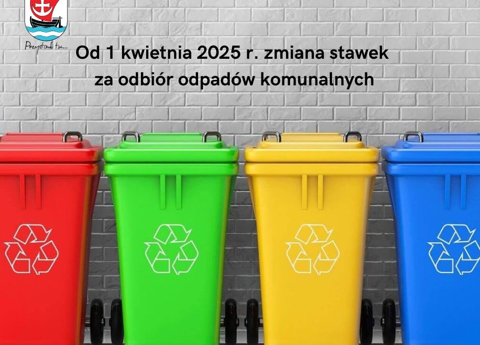 Zmiana stawek za odbiór odpadów komunalnych