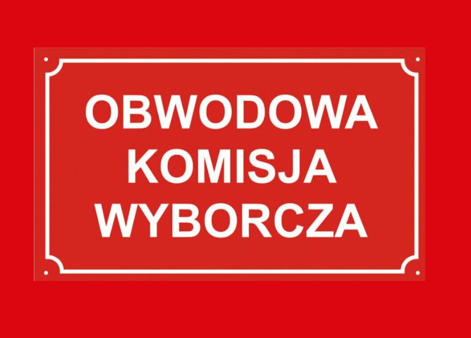 Informacja dla Obwodowych Komisji Wyborczych