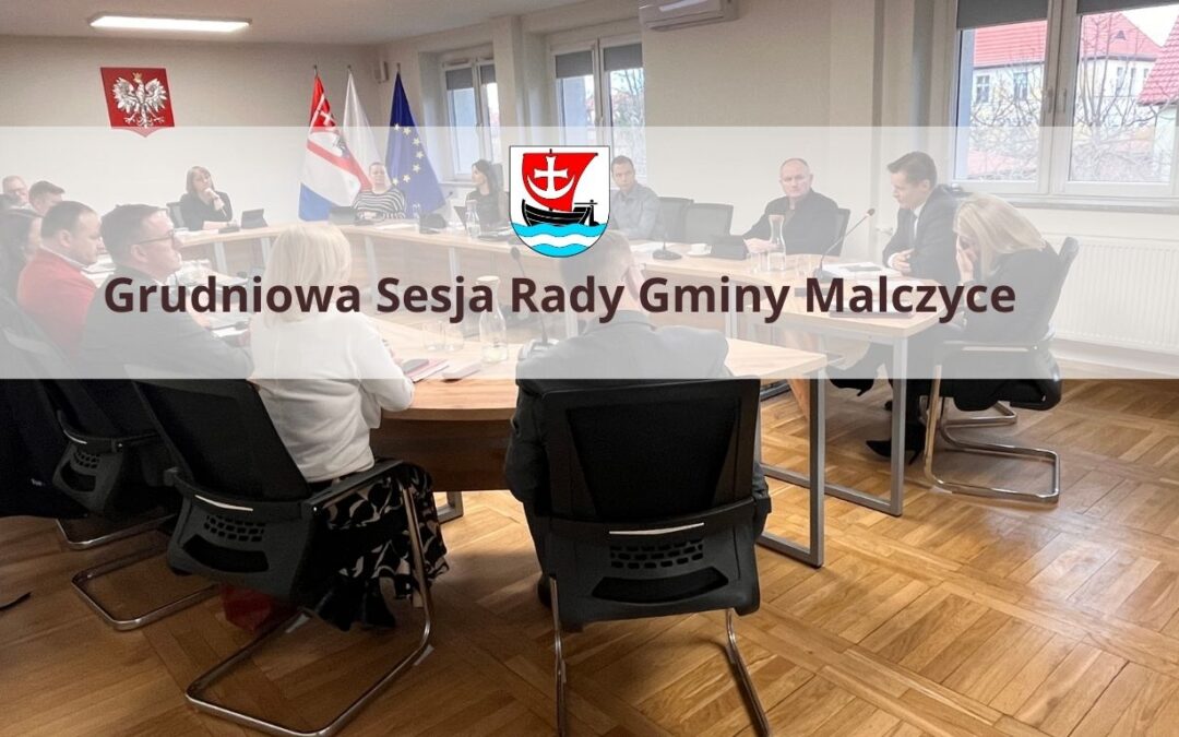 Grudniowa sesja Rady Gminy